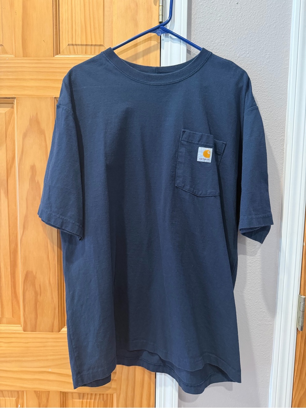 Carhartt Men’s Dark Navy Pocket Tee
